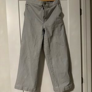 Oak+Fort elastic waist, wide leg jeans